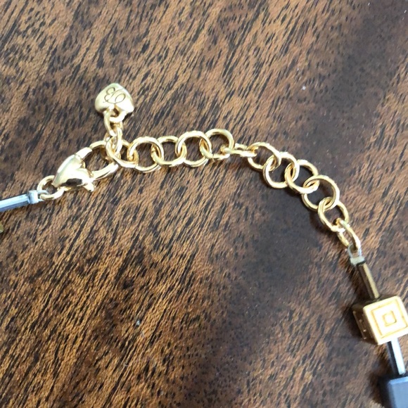 Rare and retired Brighton SILENT CODE choker necklace and earrings - Picture 3 of 9